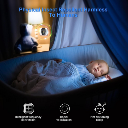 Upgraded Ultrasonic Repeller & Insect Indoor Repeller